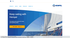 Desktop Screenshot of hempelyacht.com